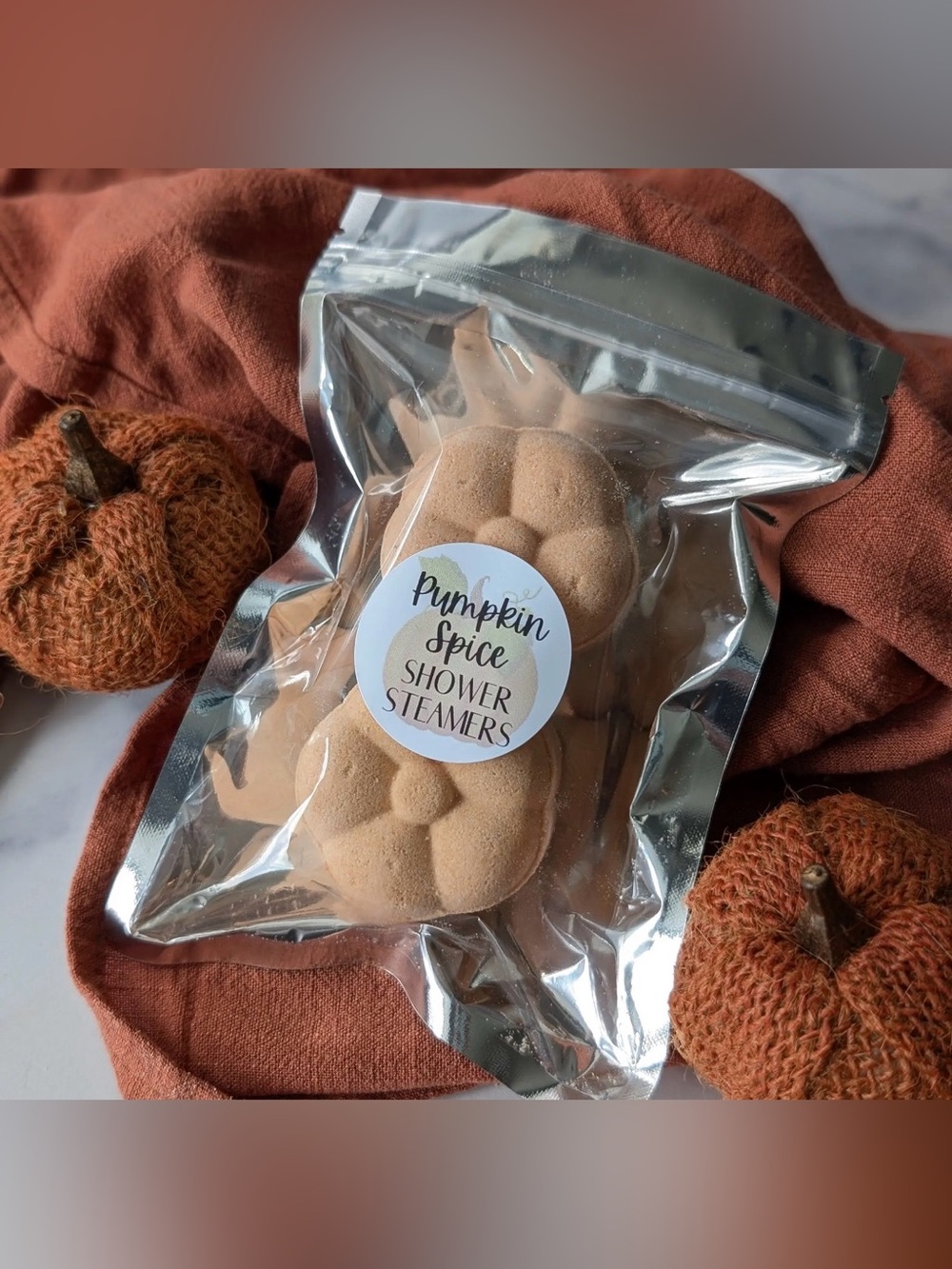 Pumpkin Spice Shower Steamers -
Fall 2026